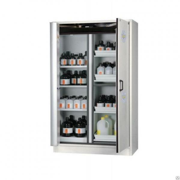 Пожаростойкий шкаф ACCF 30E для раздельного хранения ЛВЖ и коррозионных веществ